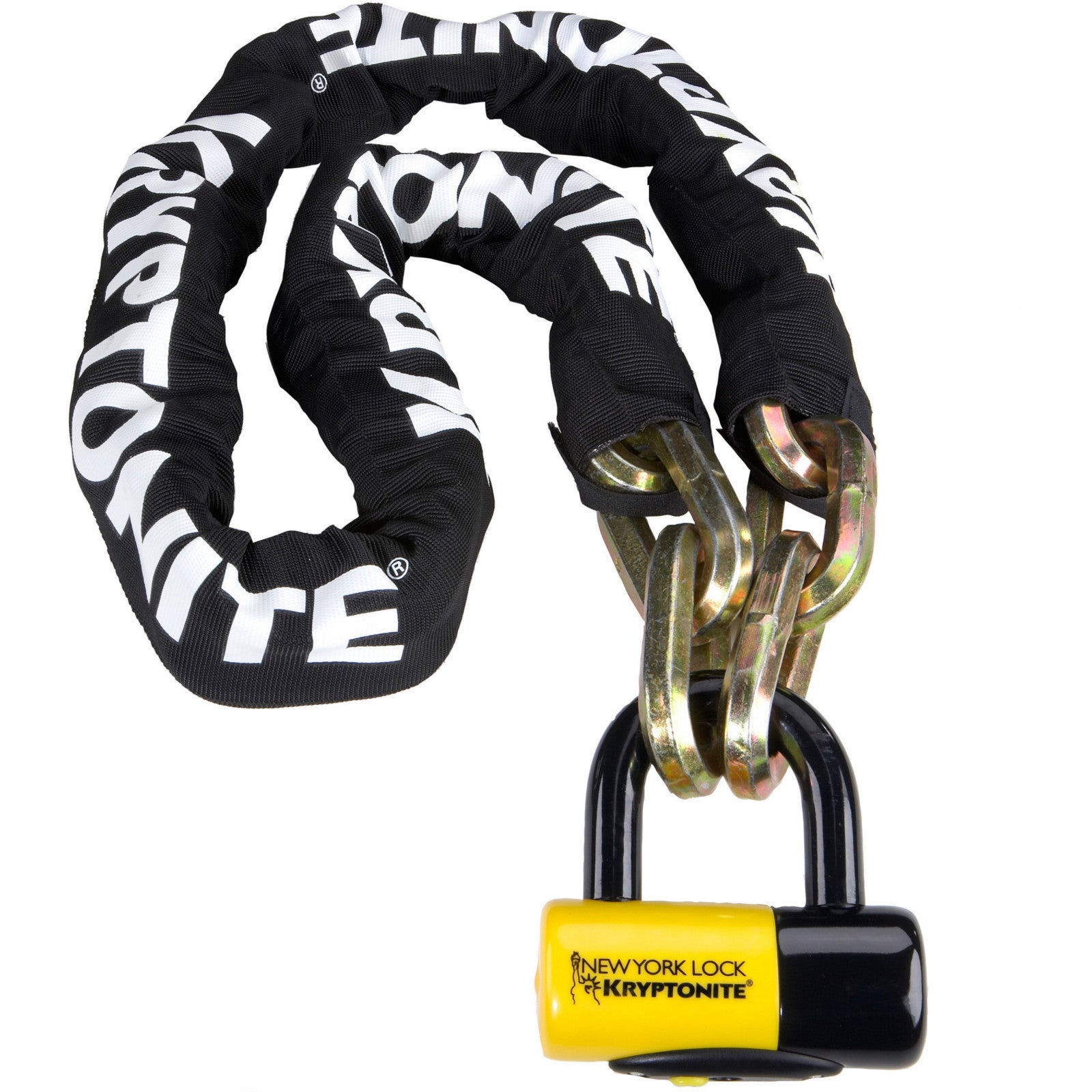 Kryptonite New York Fahgettaboudit 1410 14mm 150cm Bike Chain Lock With NY Shackle