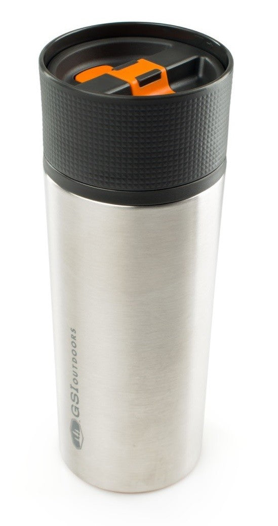 GSI Outdoor Glacier Stainless Steel Commuter Camping Mug