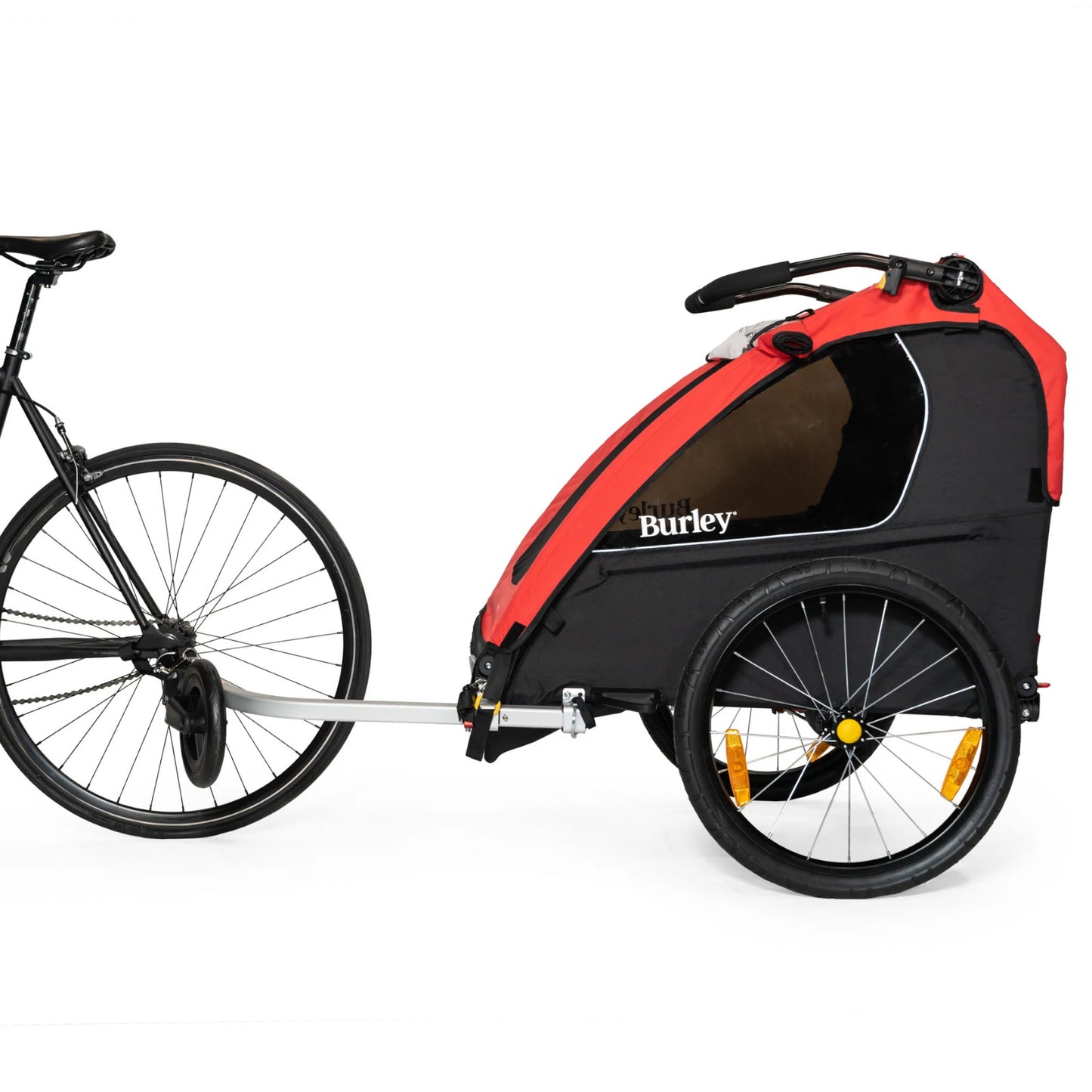 Burley Honeybee Red Bike Child Trailer Alternate 1