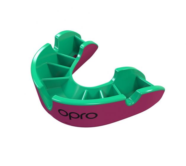 OPRO Self-Fit Gen4 Full Pack Silver Junior Mouthguard