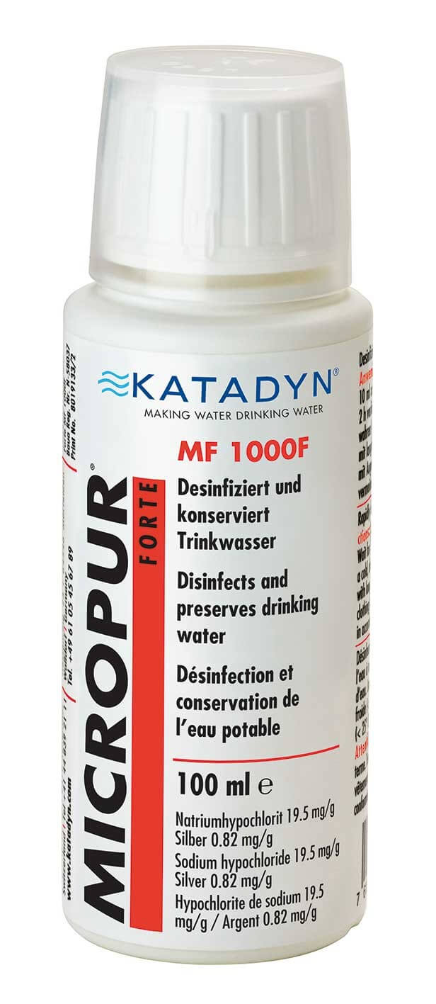 Katadyn Micropur Forte 100ml Liquid Water Treatment