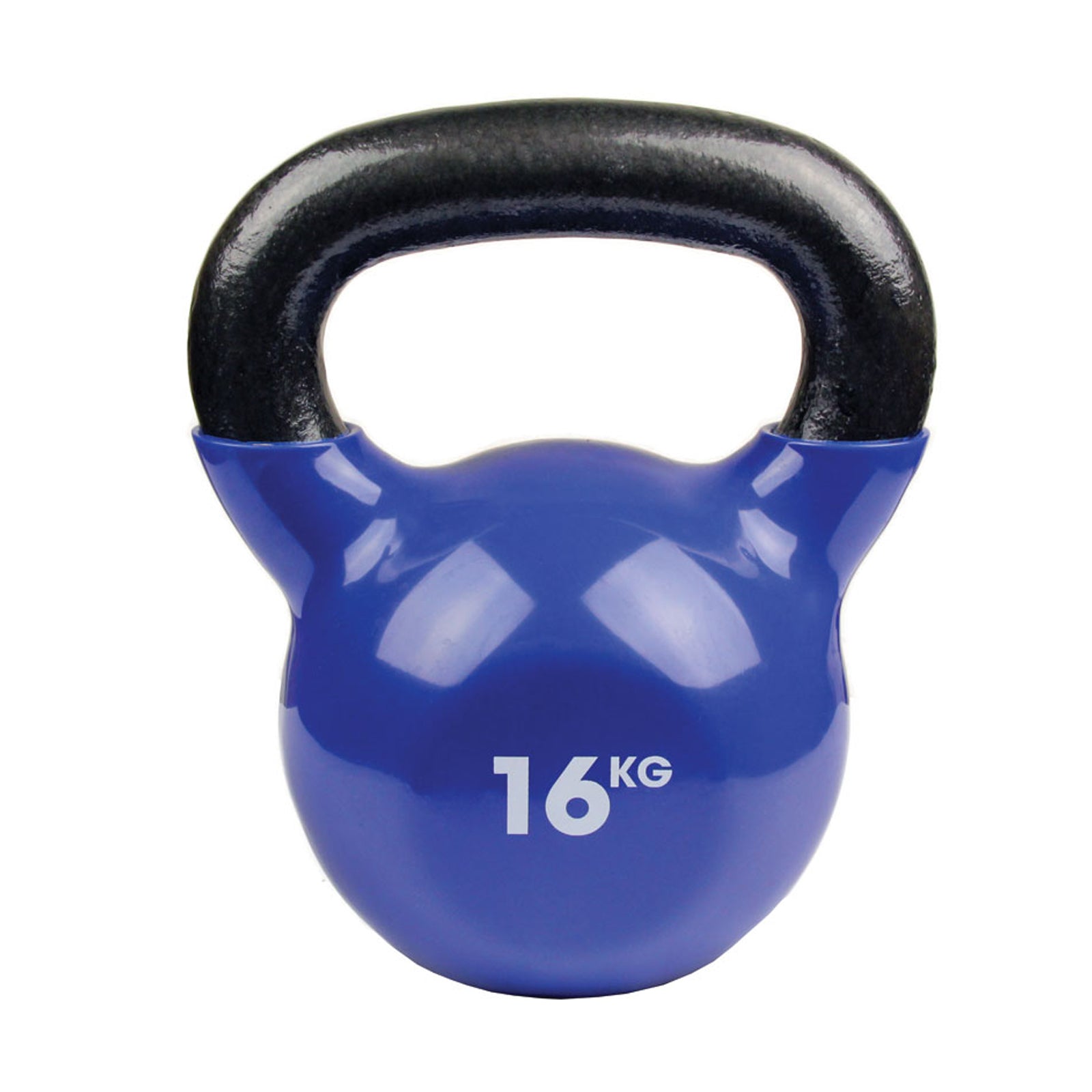 16Kg Kettlebell Blue Home Workout Fitness Mad