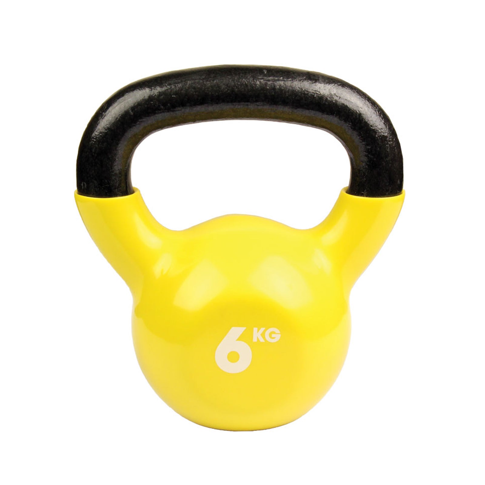 Fitness MAD 10kg Kettlebell - 6kg (Yellow) Alternate 1