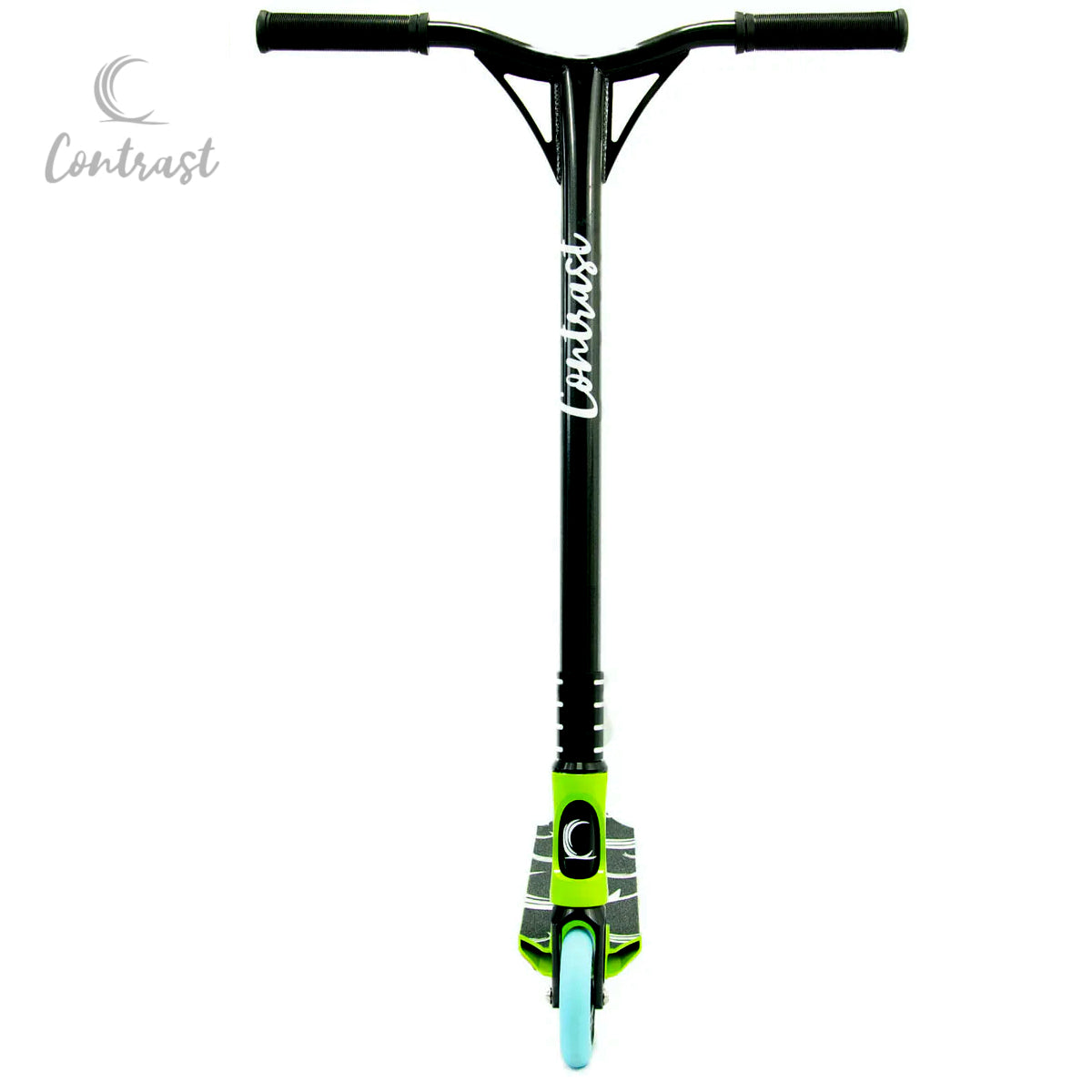 Contrast Pro Ride Stunt Scooter - Neon Green/Blue