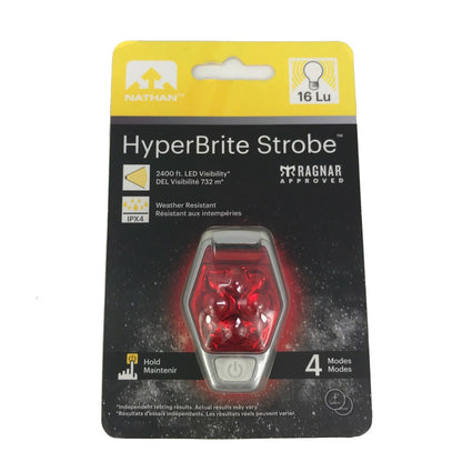 Nathan Strobe Clip On Red/Silver Fitness Accessory Alternate 2