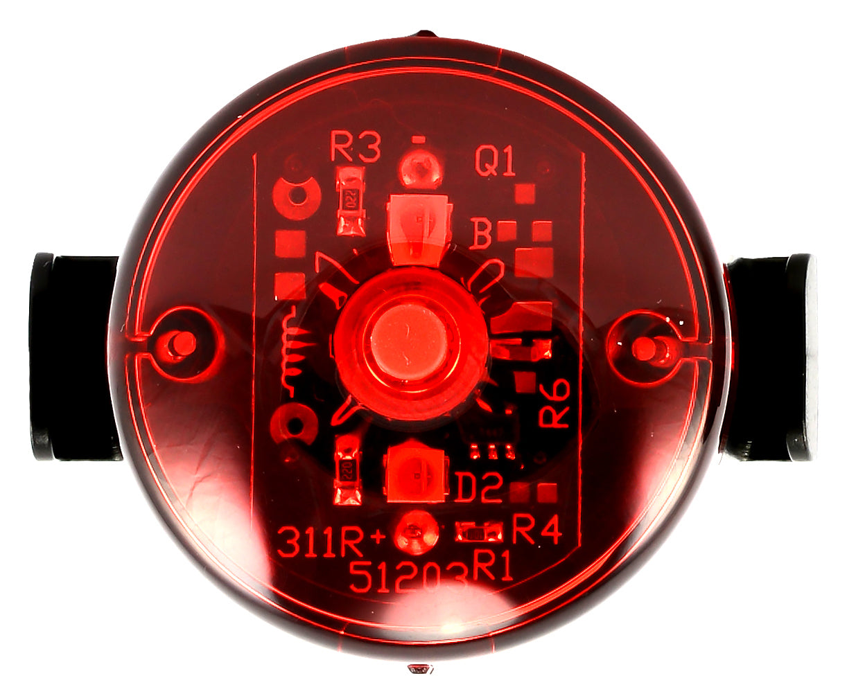 Rear Bike Light Smart Round Mini RL311R 2 LED Red