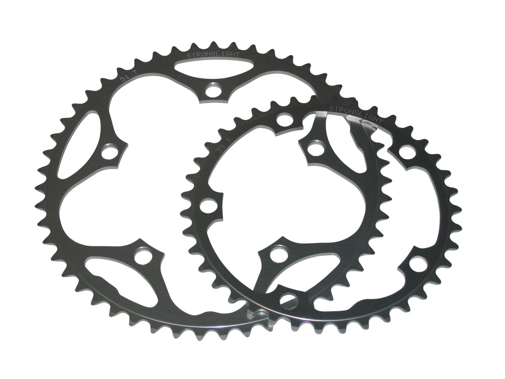 Stronglight 130 PCD Type S 5 Arm Double Bike Outer Chainring 53T