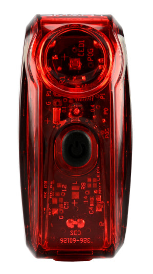 Rear Bike Light Smart Trail 80 Lumens Rechargeable With Brake Light Red