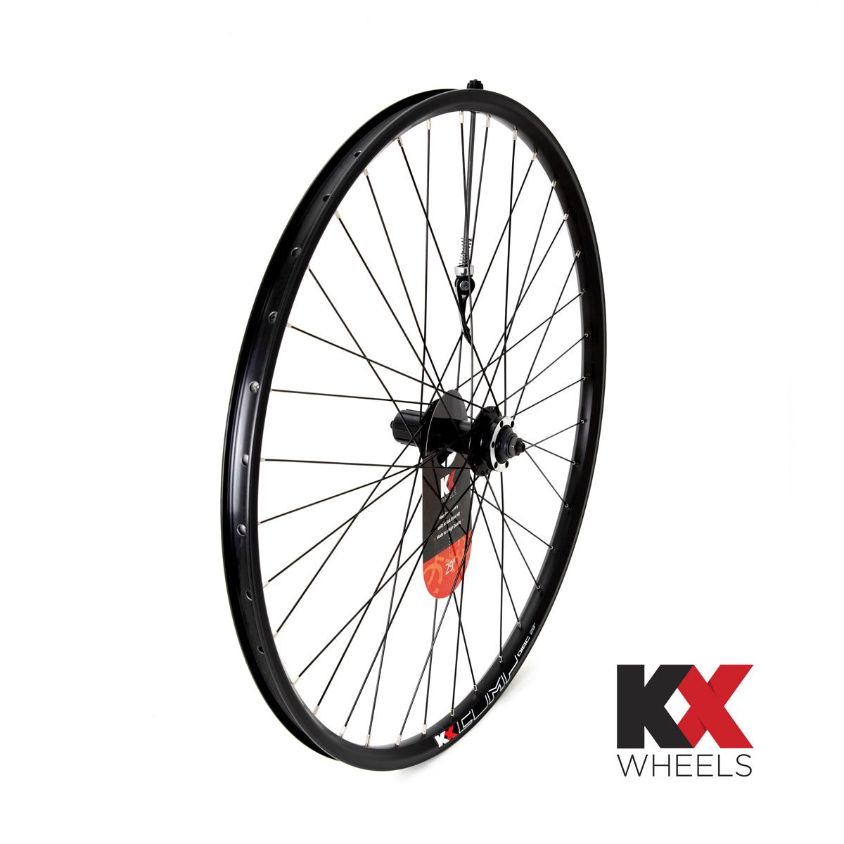 KX Wheels Double Wall QR Disc Cassette 29 Inch Rear Bike Wheel