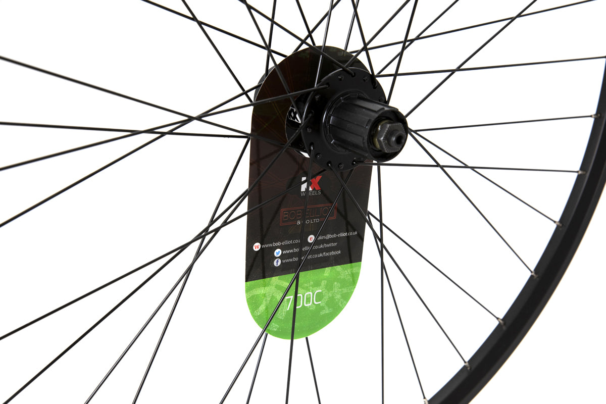 KX Wheels Hybrid Double Wall QR Disc Cassette 700c Rear Bike Wheel Alternate 2