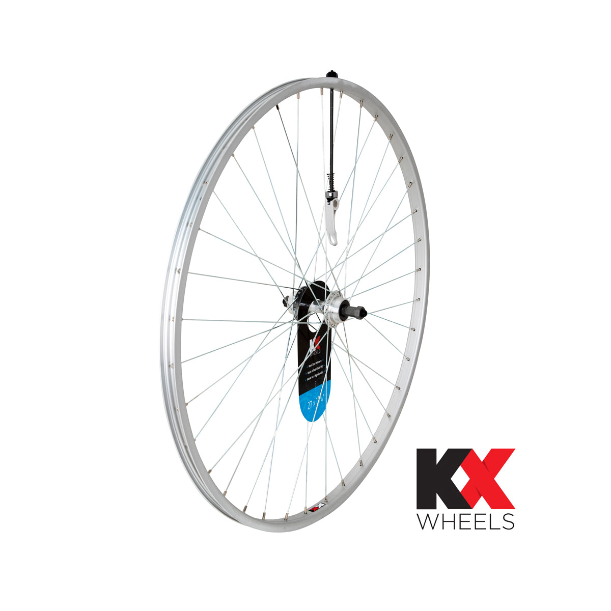 KX Wheels 27x1 1/4" Single Wall QR Screw On 27 Inch Rear Bike Wheel