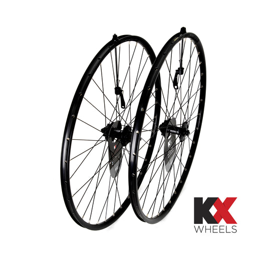 KX Wheels Pro Hybrid Disc Shimano Deore 525 700c Bike Wheel Set