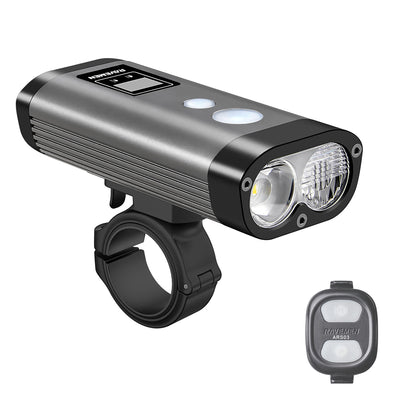 Ravemen PR2000 DuaLens 2000 Lumen Front Bike Light With Remote