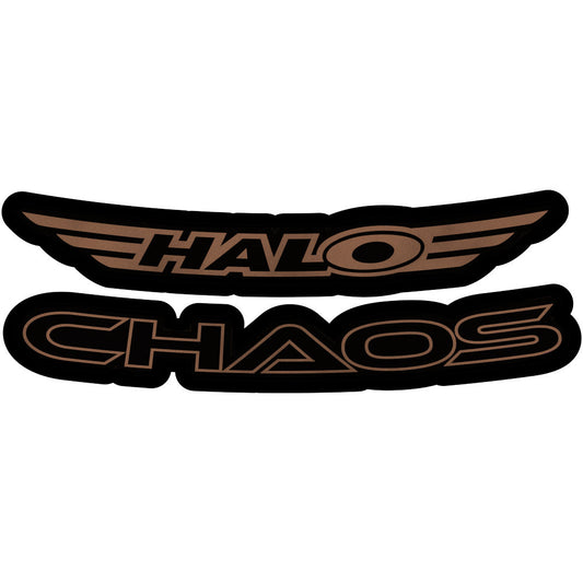 Halo Chaos Replacement Bike Wheel Decal Spare Part Bronze