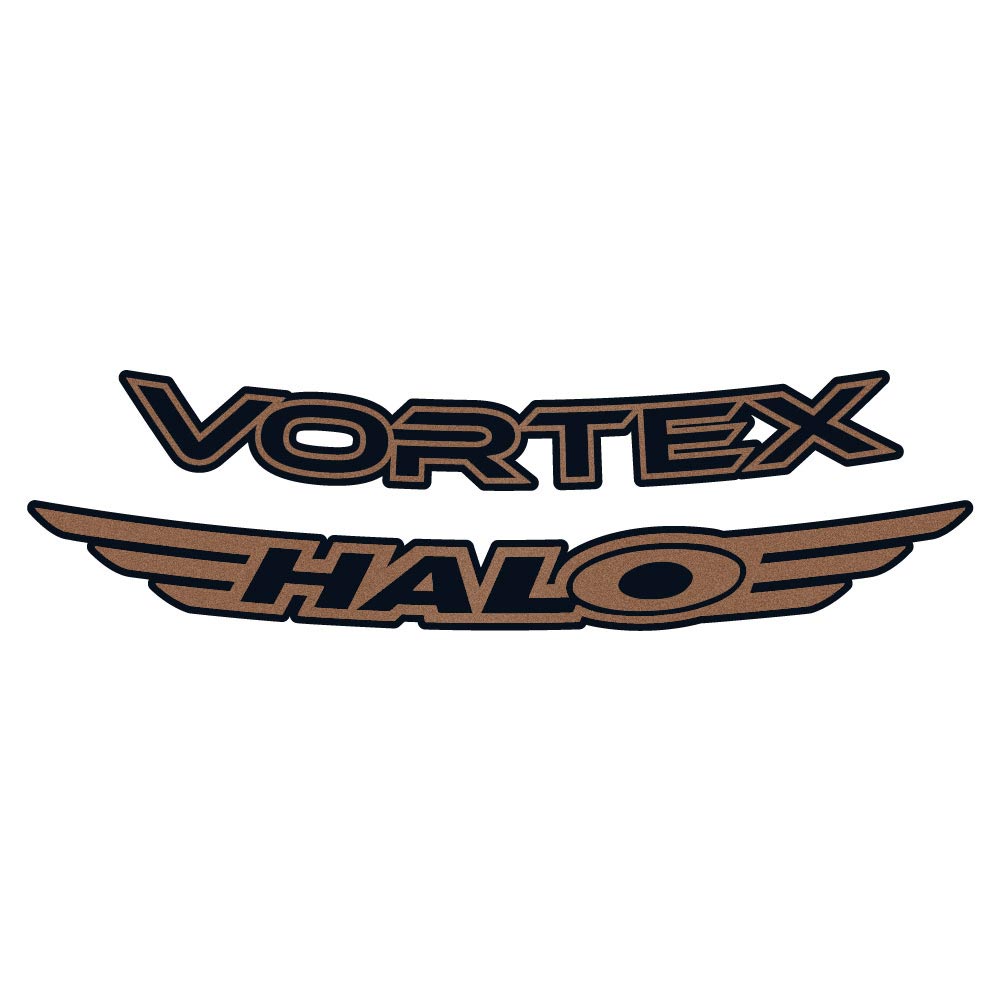 Halo Vortex Replacement Bike Wheel Decal Spare Part Bronze