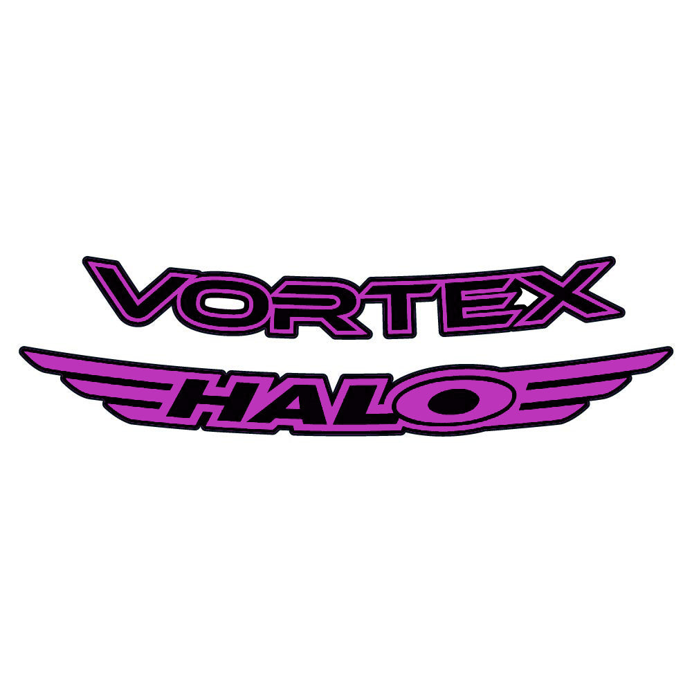 Halo Vortex Replacement Bike Wheel Decal Spare Part Purple