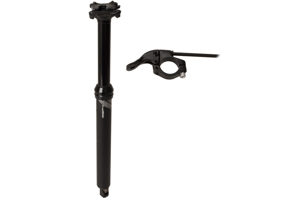 30.9mm Bike Dropper Seatpost RSP 125mm Stealth Internally Routed Over Bar Lever