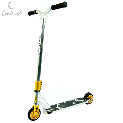 Contrast Pro Ride Stunt Scooter - Ano Gold/Chrome