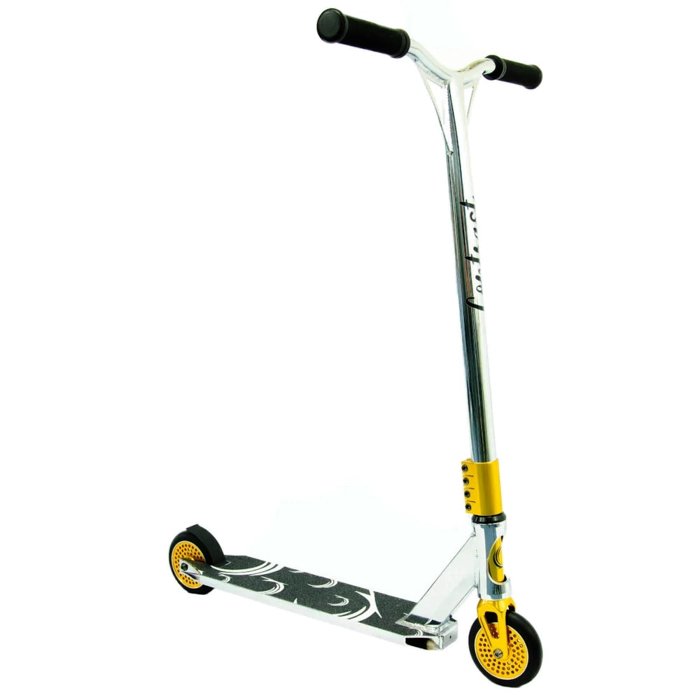 Contrast Pro Ride Stunt Scooter - Ano Gold/Chrome