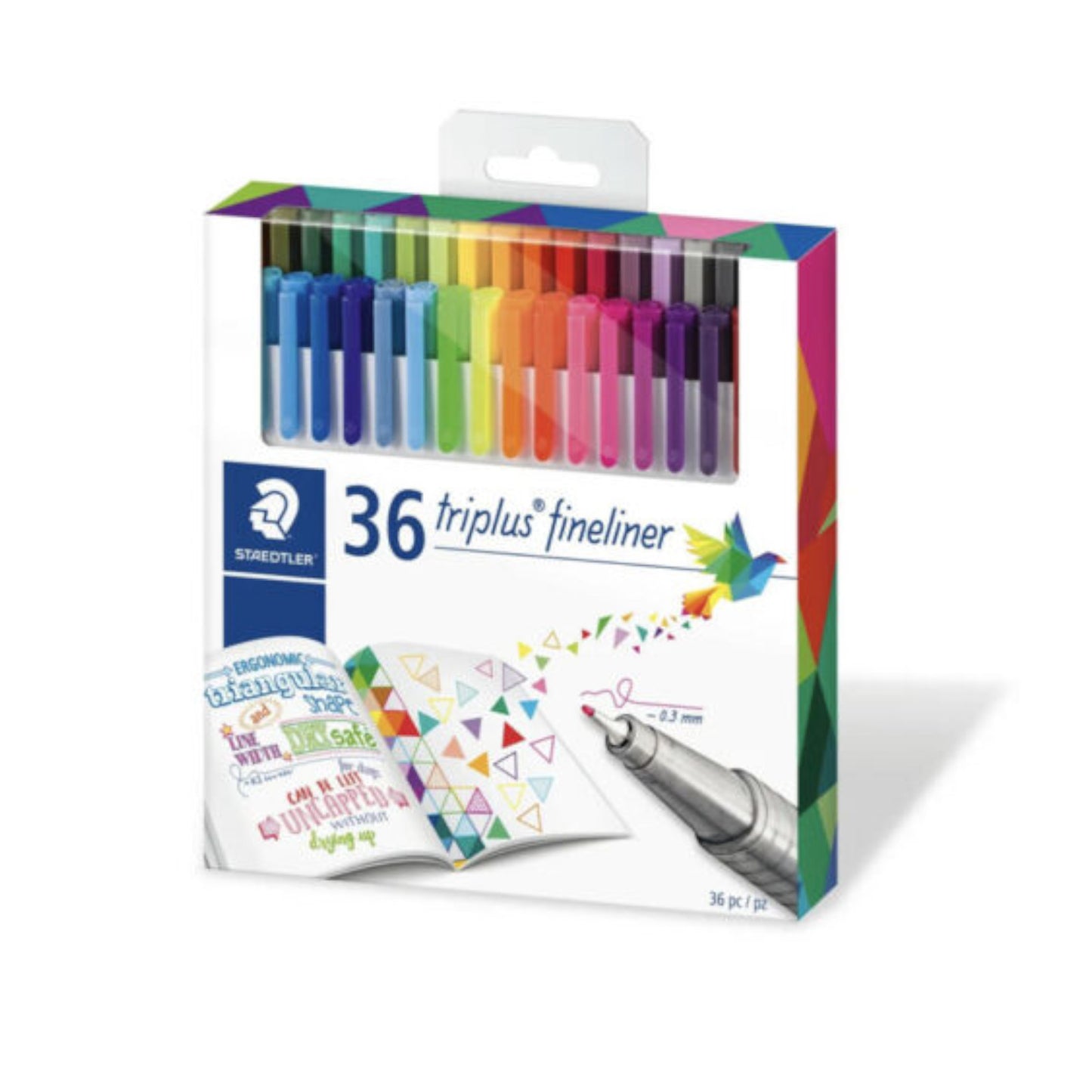 Staedtler Triplus Box of 36 Felt Tip Pen