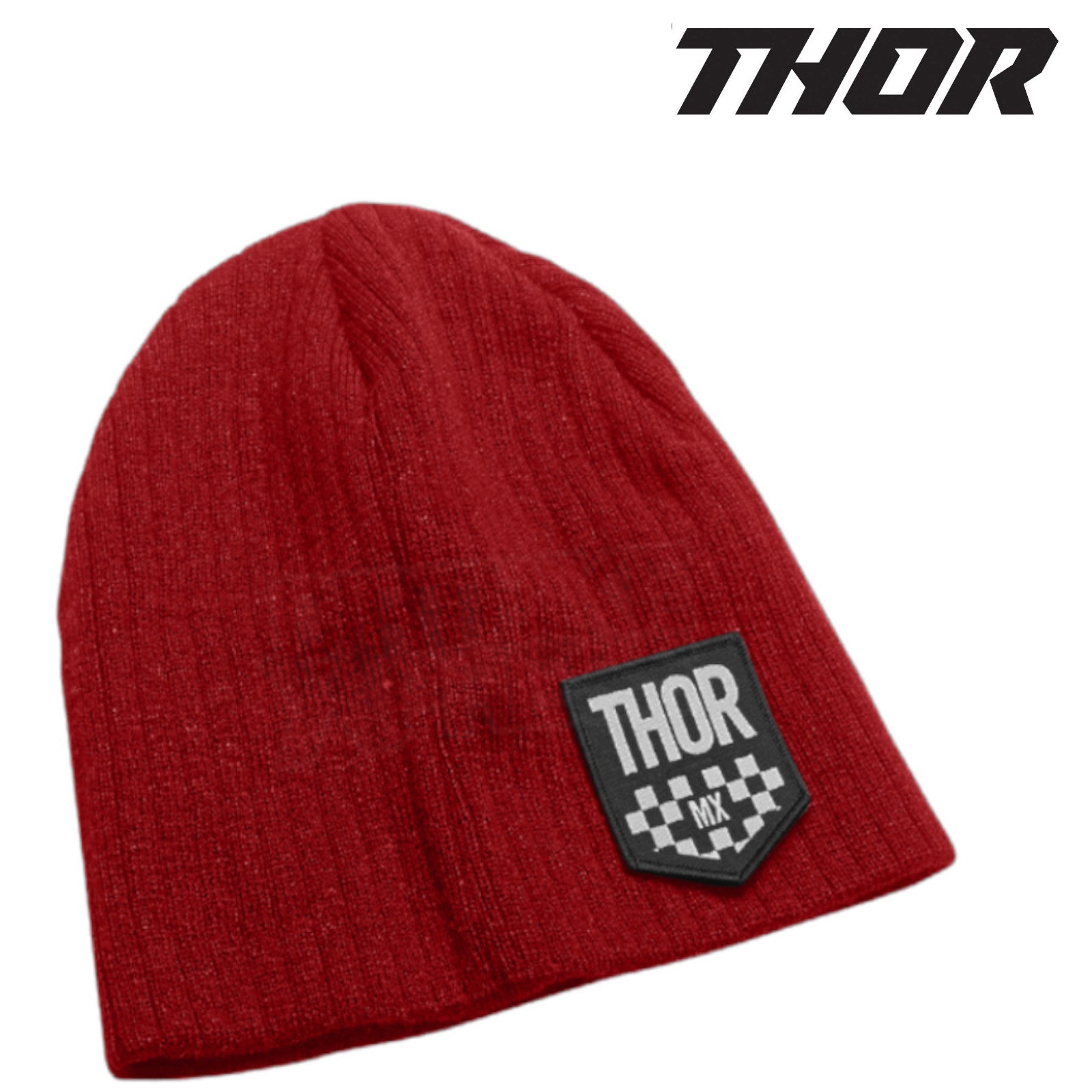 Thor MX Chex Ruby Beanie Hat Alternate 2