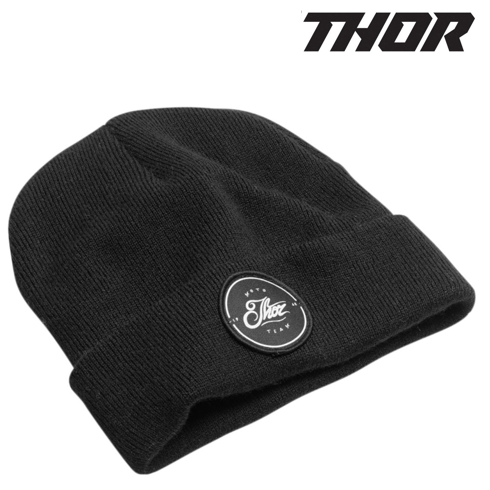 Thor Runner Black Beanie Hat Alternate 2