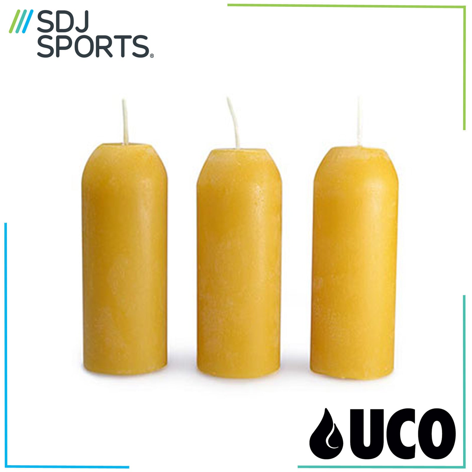 UCO 3 x 12-15 Hour Beeswax Candle Pack