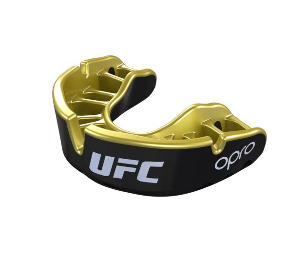 OPRO Self-Fit UFC Full Pack Gold Junior Kid's Mouthguard
