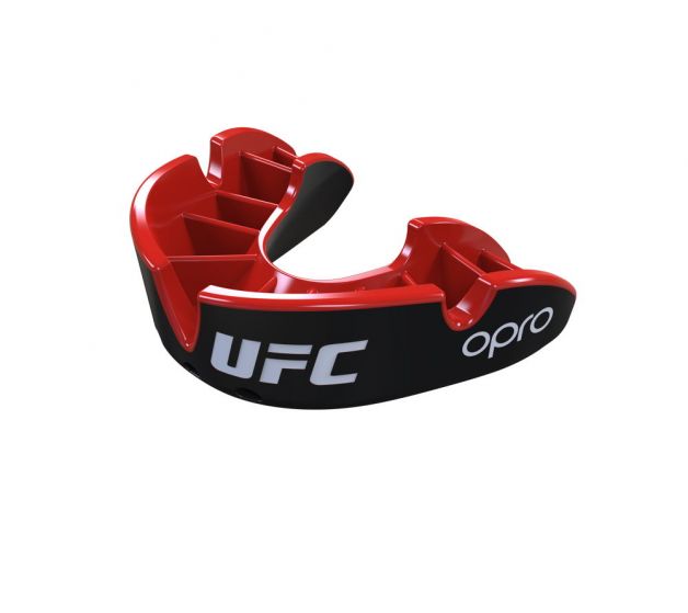 OPRO Self-Fit UFC Full Pack Silver Junior Kid's Mouthguard