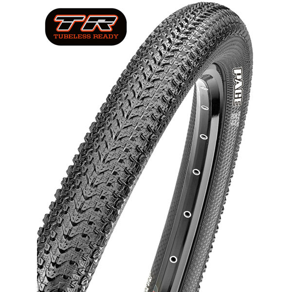Maxxis Pace 29x2.3" 60 TPI Folding Dual Compound ExO TR 29 Inch Clincher Bike Tyre
