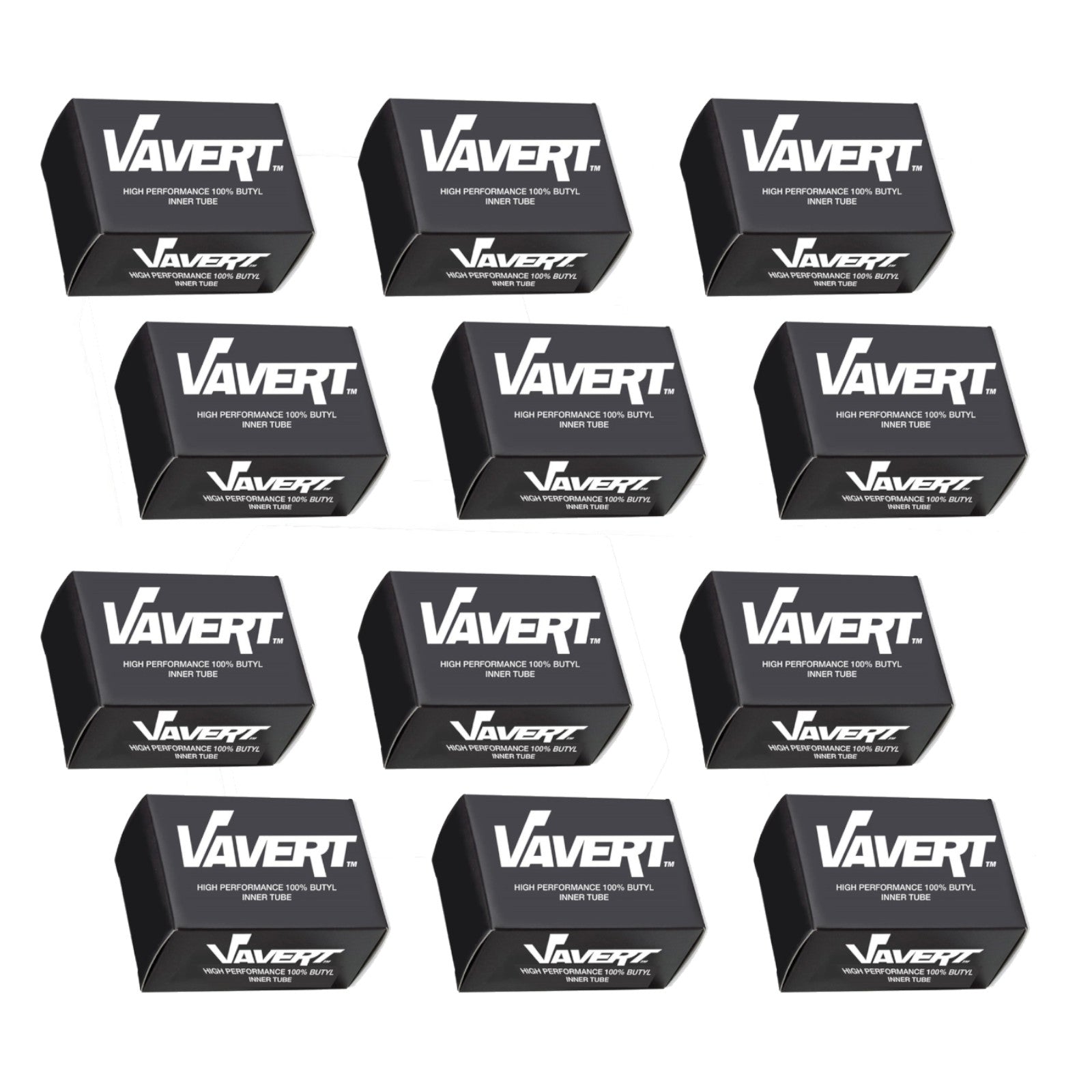 Vavert 27.5x2.4-2.6" 40mm 27.5 Inch Schrader Valve Bike Inner Tube Pack of 10