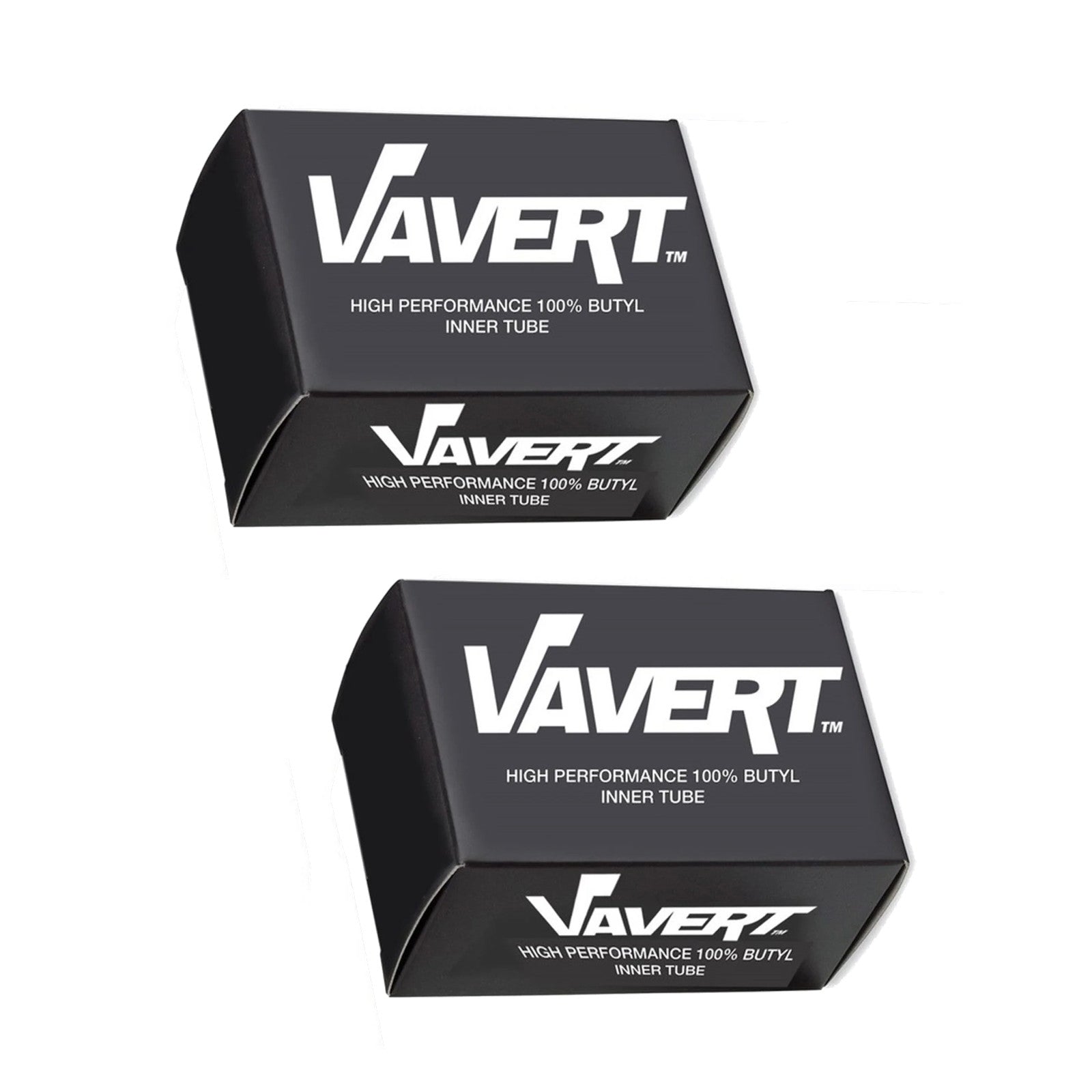 Vavert 8x2.125" Straight 8 Inch Schrader Valve Bike Inner Tube Pack of 2