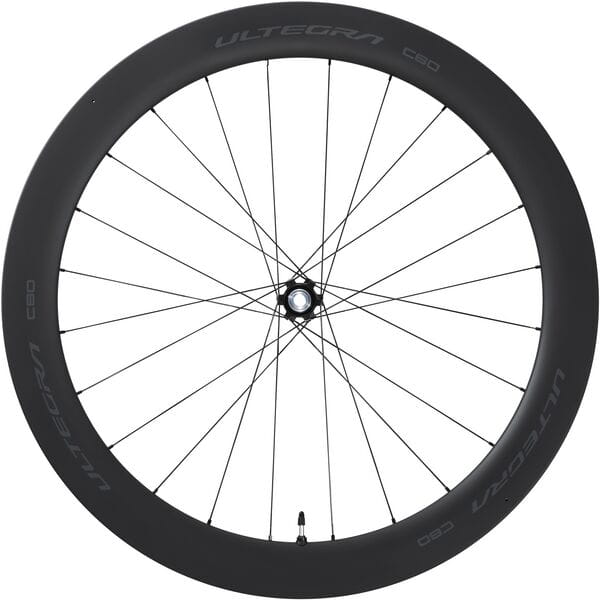 Shimano WH-R8170-C60-TL Ultegra 60mm Carbon Clincher 700c Front Bike Wheel 12x100mm