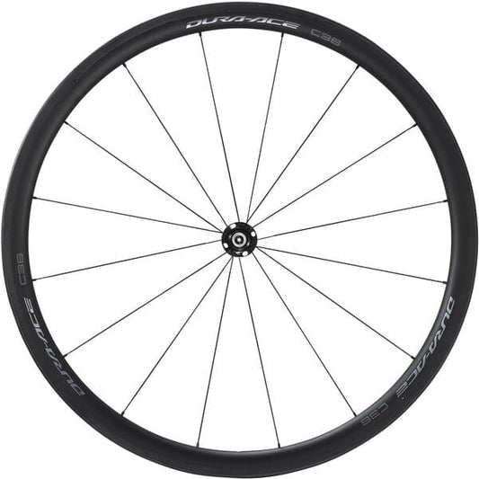 Shimano WH-R9200-C36-TU Dura-Ace 36mm Carbon Tubular 700c Front Bike Wheel QR