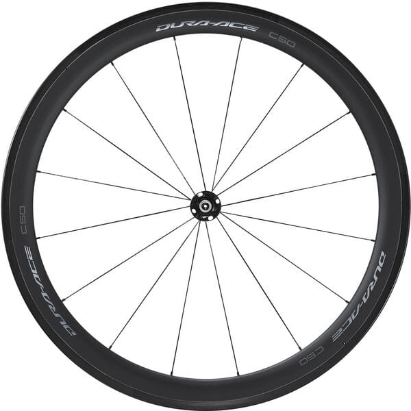 Shimano WH-R9200-C50-TU Dura-Ace 50mm Carbon Tubular 700c Front Bike Wheel QR