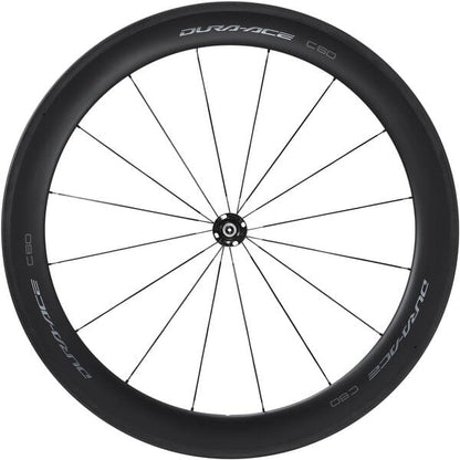 Shimano WH-R9200-C60-TU Dura-Ace 60mm Carbon Tubular 700c Front Bike Wheel QR