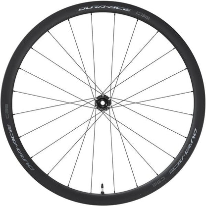 Shimano WH-R9270-C36-TL Dura-Ace 36mm Carbon Clincher 700c Front Bike Wheel 12x100mm