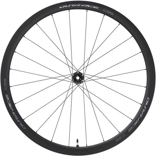 Shimano WH-R9270-C36-TU Dura-Ace 36mm Carbon Tubular 700c Front Bike Wheel 12x100mm