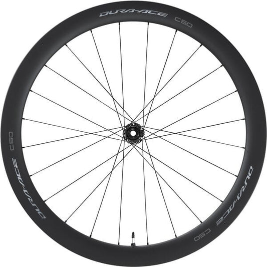 Shimano WH-R9270-C50-TL Dura-Ace 50mm Carbon Clincher 700c Front Bike Wheel 12x100mm