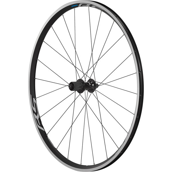 Shimano WH-RS100 9/10/11-Speed Rear Clincher Wheel Black Q/R Axle/130mm