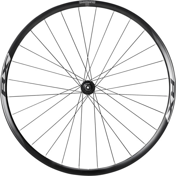 Shimano WH-RX010 Front Clincher Disc Road Wheel Black 24mm