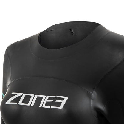 Ladies Swim Suit Zone3 Agile Wet Suit Black/Pink/Turquoise XX Large Alternate 2