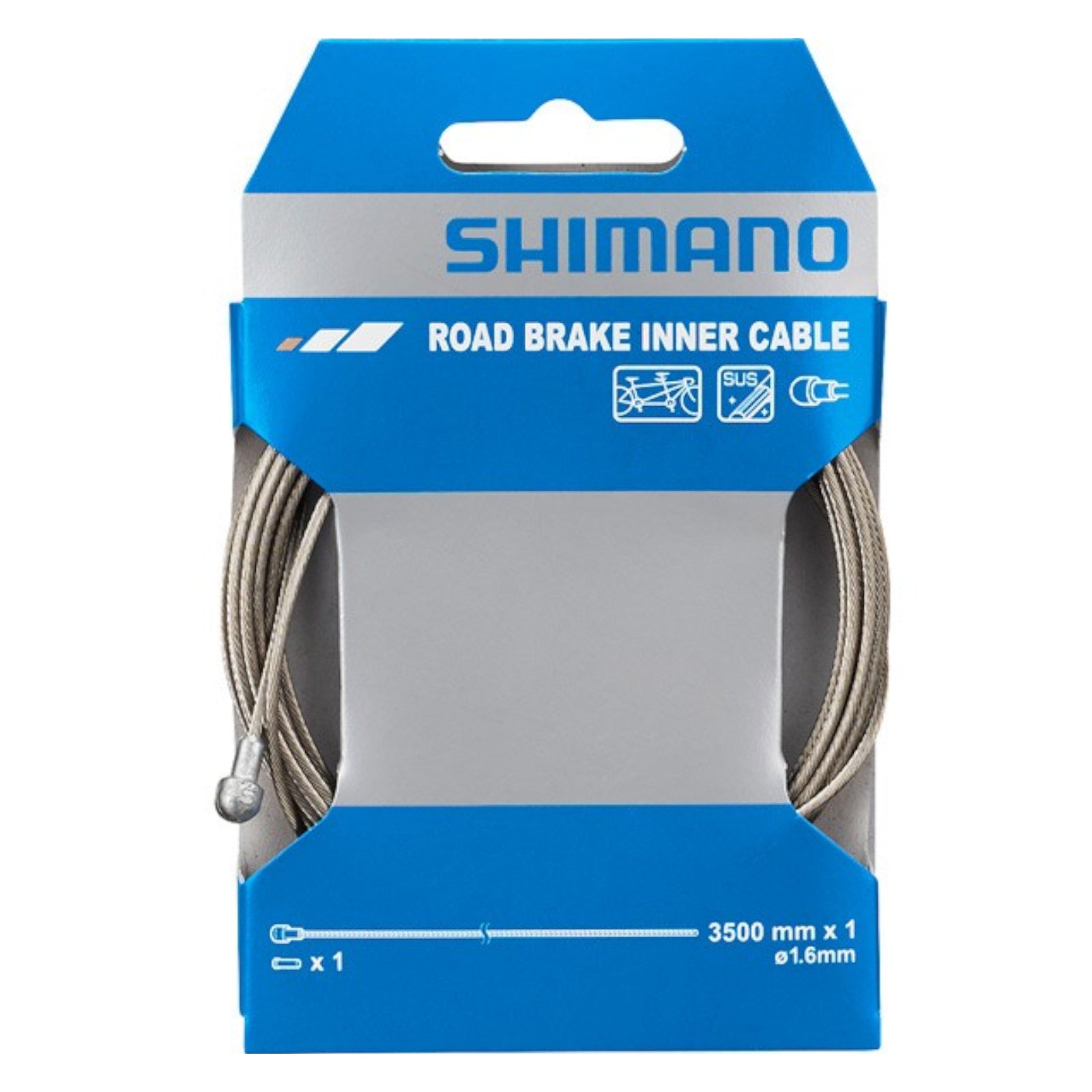 Shimano Tandem 1.6x3500mm Bike Brake Inner Cable