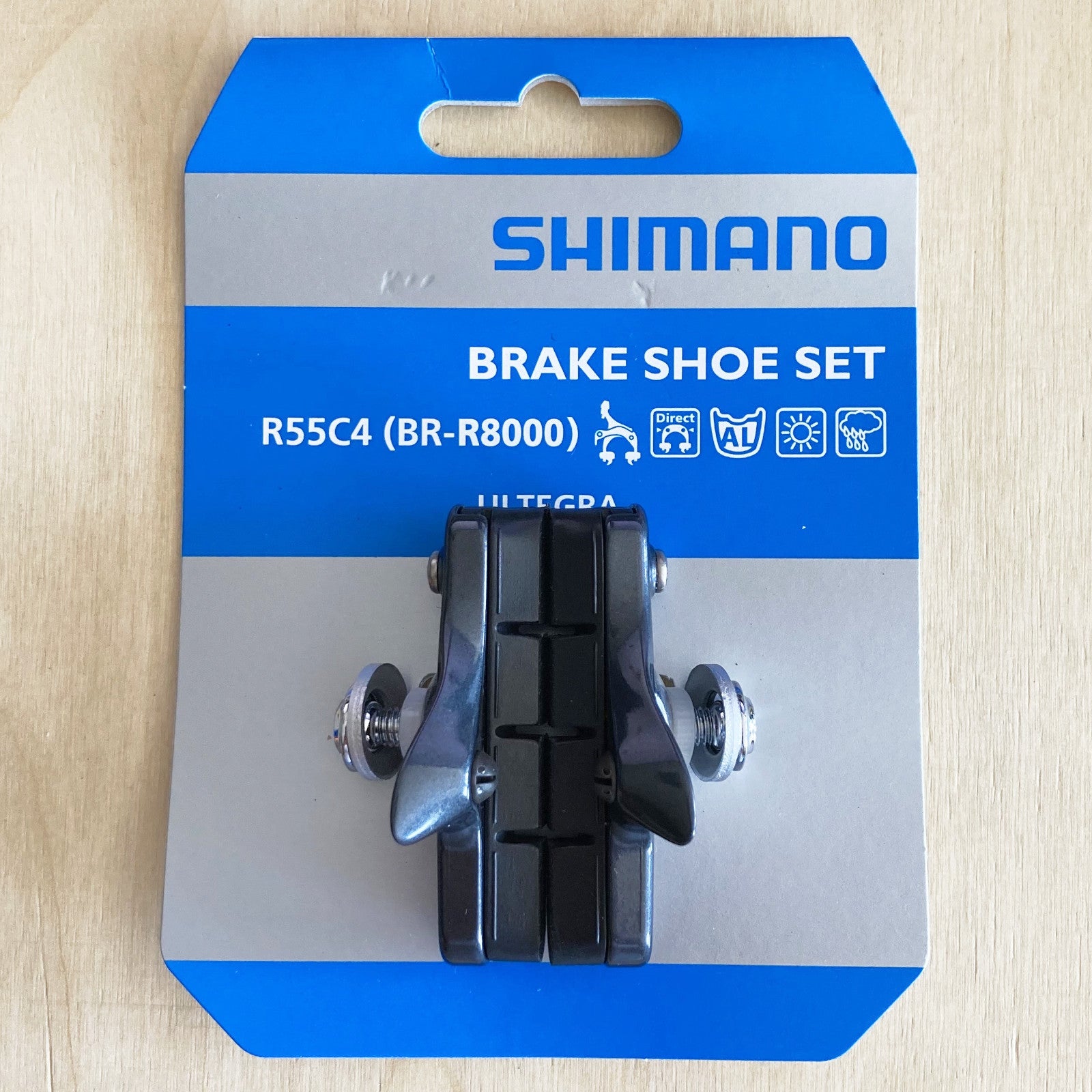 Shimano R55C4 Cartridge Calliper Bike Brake Pads Alternate 2