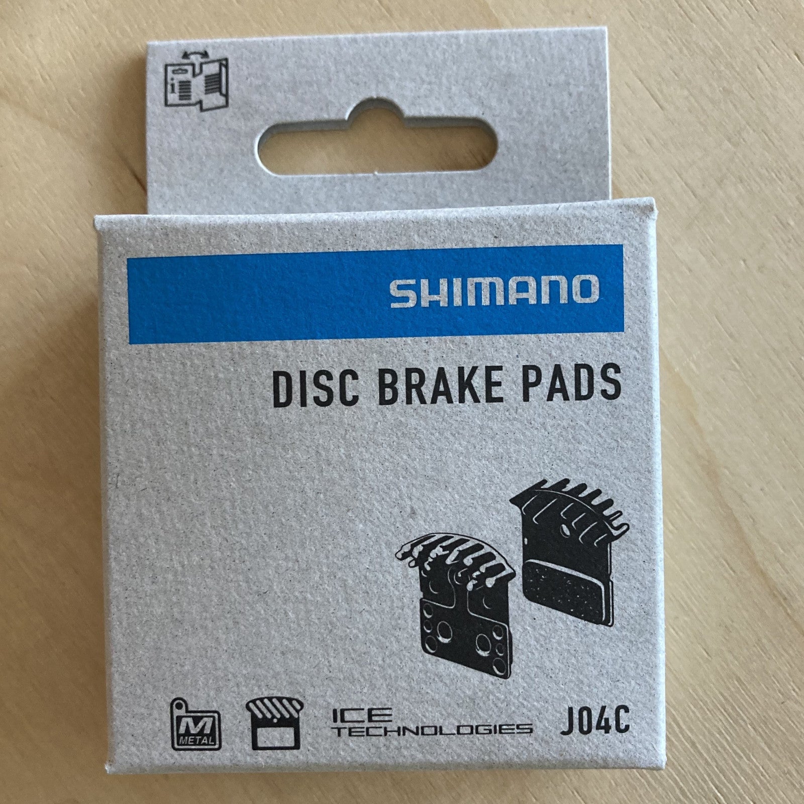 Shimano J04C Sintered With Fins for M9000 XTR M800 XT M985 M666 Disc Bike Brake Pads Alternate 1