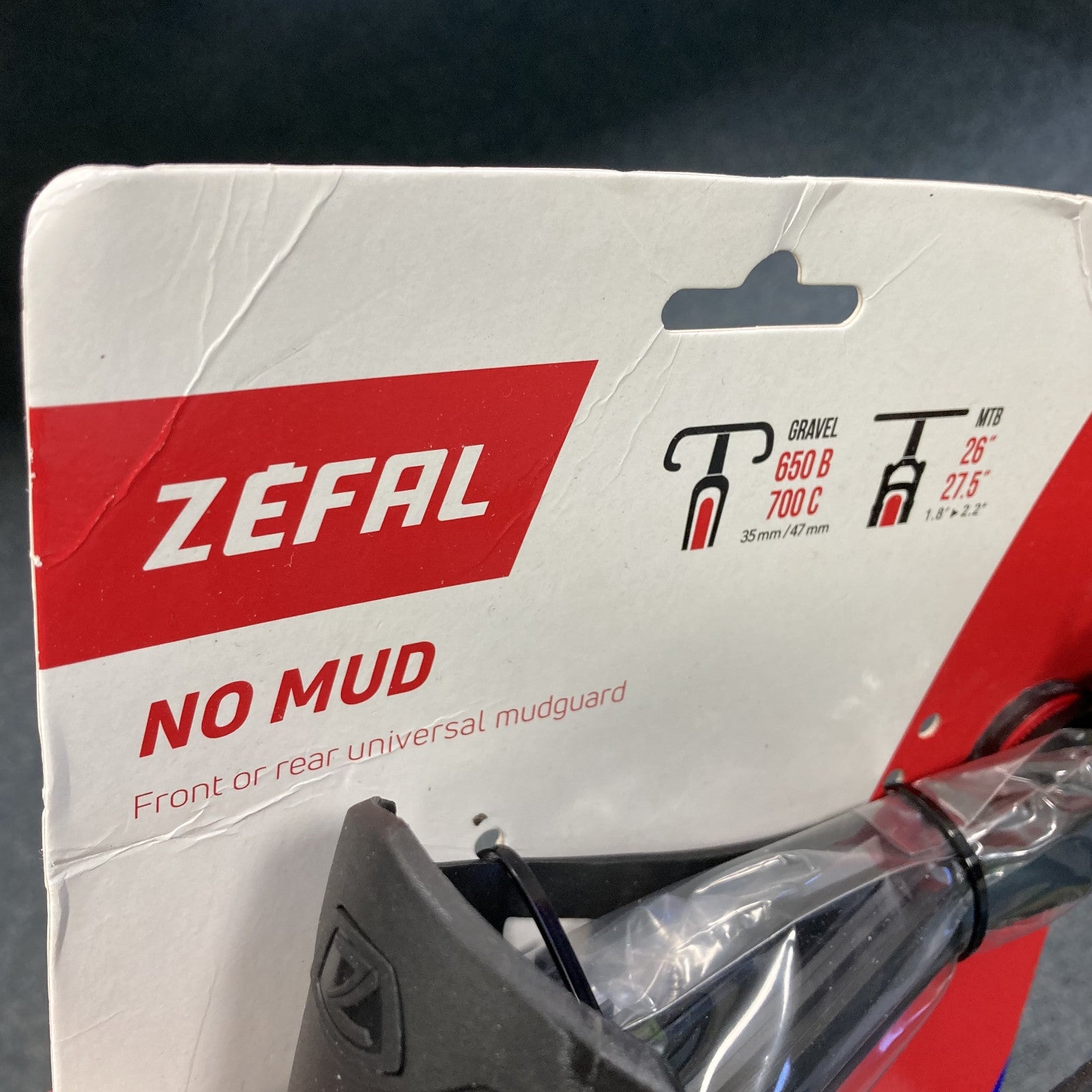 Zefal No Mud Clip On Front Bike Mudguard Alternate 3